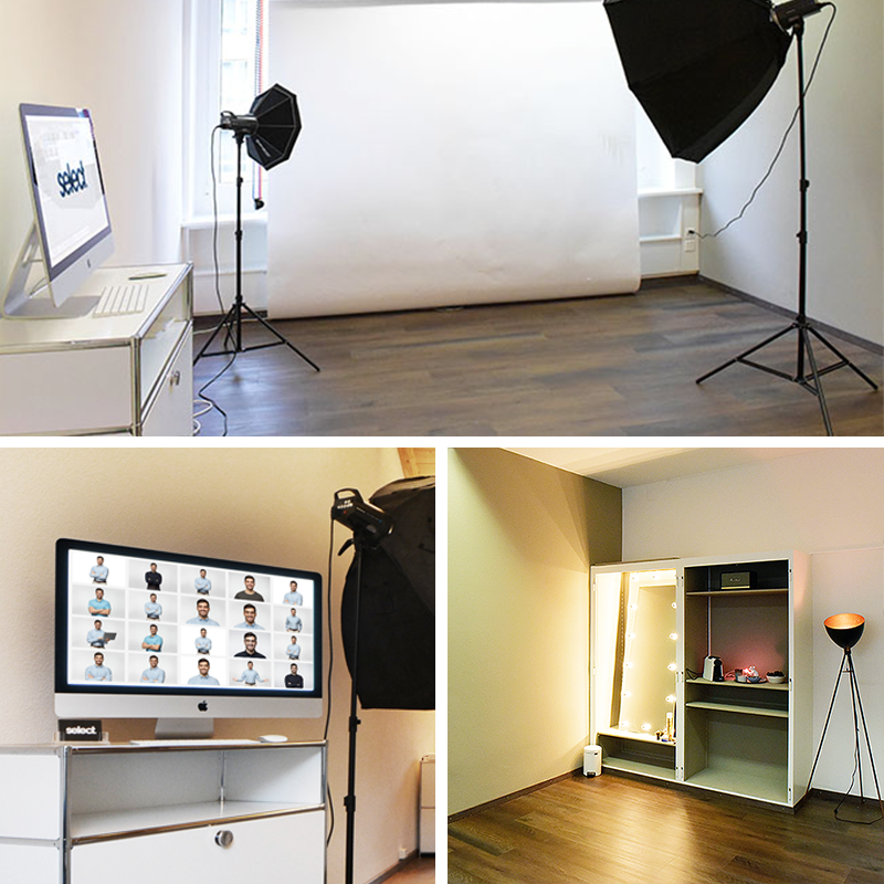 Select Fotostudio Luzern, Bewerbungsfotos, Mitarbeiterfotos, Businessfotos